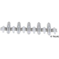 TILLIG 86101 TT Isolierschienenverbinder, grau (Beutel á 20 St.) von TILLIG
