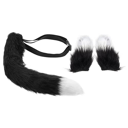 TINEASUR 1 Satz Fuchsohr Haarclips mit Verstellbarem Gebogenem Kunstpelz Teiliges Kostümzubehör für Karneval Cosplay Themenpartys TINEASUR 1 Satz Fuchsohr Haarclips mit Verstellbarem Gebogenem Kunstpelz Teiliges Kostümzubehör für Karneval Cosplay Themenpartys von TINEASUR