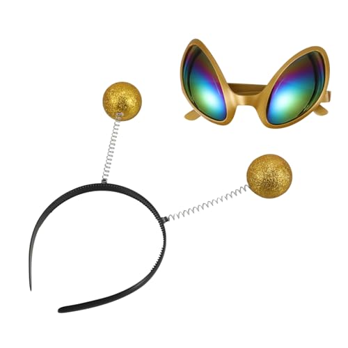 TINEASUR 1 Set Brille, Stirnband, Stirnband, Requisiten, Partybrille Für Erwachsene, Kostümzubehör, Brillenzubehör, Accessoires, Party Haar Accessoires, TINEASUR 1 Set Brille, Stirnband, Stirnband, Requisiten, Partybrille Für Erwachsene, Kostümzubehör, Brillenzubehör, Accessoires, Party Haar Accessoires, von TINEASUR