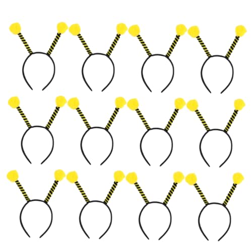 TINEASUR 12stücke Teiliges Bienen Haarreif Mit Antennen Für Frauen Und Mädchen Leicht Und Bequem Für Halloween Kostüme Karneval Und Fotorequisiten TINEASUR 12stücke Teiliges Bienen Haarreif Mit Antennen Für Frauen Und Mädchen Leicht Und Bequem Für Halloween Kostüme Karneval Und Fotorequisiten von TINEASUR