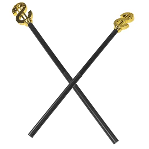 TINEASUR 2 Stück Requisiten, Cosplay Dekoration, Halloween Cosplay Requisiten, Gehstock Requisiten, Halloween Gehstock, Ankleide Gehstock, Dekorativer Krückenstock, Cosplay Ornament TINEASUR 2 Stück Requisiten, Cosplay Dekoration, Halloween Cosplay Requisiten, Gehstock Requisiten, Halloween Gehstock, Ankleide Gehstock, Dekorativer Krückenstock, Cosplay Ornament von TINEASUR