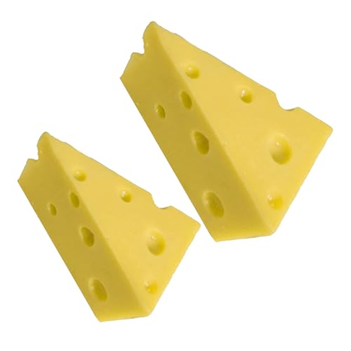 TINEASUR 2 Stück Simulationskäsemodell Gefälschtes Käsemodell DIY Szenendekore Dekorativer Käse Kleine Käsemodelle Käsestatue Simulierter Käse Lebendiges Käsemodell Käsemodell Ornament TINEASUR 2 Stück Simulationskäsemodell Gefälschtes Käsemodell DIY Szenendekore Dekorativer Käse Kleine Käsemodelle Käsestatue Simulierter Käse Lebendiges Käsemodell Käsemodell Ornament von TINEASUR