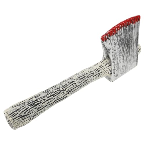 TINEASUR Blutige , Gefälschtes Axtmodell, Gefälschter Axtkopf, Kinderaxt, Spielzeug, Kinder Requisite, Kinderaxt, Halloween Requisite, Dekorative Requisite, Axtkopfmodell, von TINEASUR