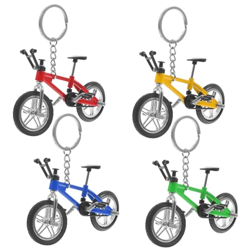 TINEASUR Finger Mountainbike Modell Schlüsselanhänger Legierung Mini Modelle Spielzeug von TINEASUR