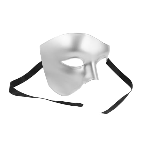 TINEASUR Maskerade-requisite Für Männer Halbmaskerade Karnevalskostüm-zubehör Realistisches Vintage-design Für Halloween-partys von TINEASUR