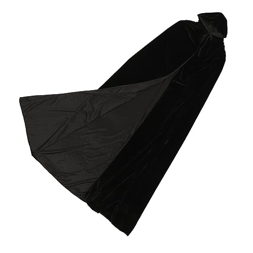 TINEASUR Halloween-umhang Halloween Witch Cape Schwarzem Wiederverwendbarer Umhang Für Halloween Partys Cosplay Klassischer Hexenumhang 17 Meter Karneval TINEASUR Halloween-umhang Halloween Witch Cape Schwarzem Wiederverwendbarer Umhang Für Halloween Partys Cosplay Klassischer Hexenumhang 17 Meter Karneval von TINEASUR