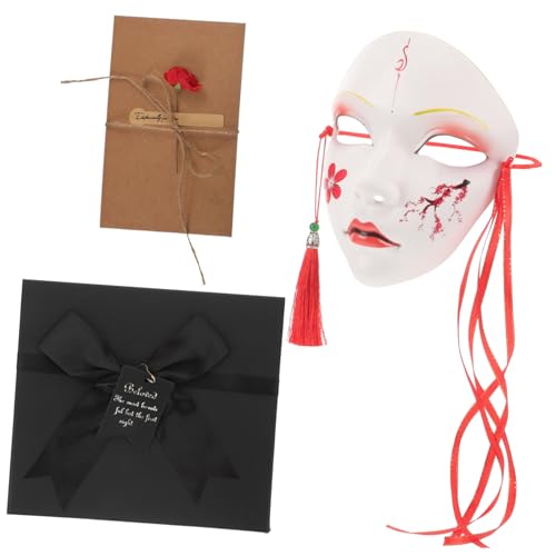 TINEASUR Hanfu Maske, Cosplay Masken, Party Gesichtsmaske, Plastikmaske, Dekorationsmaske, Requisiten, Festivalmaske, Halloween Plastikmaske, Festival Streichwerkzeug, Frauenmaske, Lustige TINEASUR Hanfu Maske, Cosplay Masken, Party Gesichtsmaske, Plastikmaske, Dekorationsmaske, Requisiten, Festivalmaske, Halloween Plastikmaske, Festival Streichwerkzeug, Frauenmaske, Lustige von TINEASUR