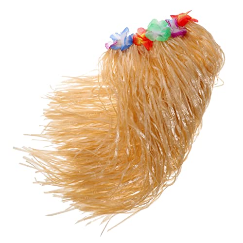 TINEASUR Hawaiianische Hula Grasröcke Für Erwachsene, Hawaiianische Partygeschenke, Hawaiianischer Hula Rock, Hula Gras Kleidung Mit Quaste, Performance Kleid, Simulierter Strohrock TINEASUR Hawaiianische Hula Grasröcke Für Erwachsene, Hawaiianische Partygeschenke, Hawaiianischer Hula Rock, Hula Gras Kleidung Mit Quaste, Performance Kleid, Simulierter Strohrock von TINEASUR