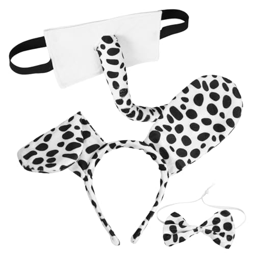 TINEASUR Hundeohr-stirnband Haarschmuck Partydekoration Cosplay Fliege Stirnband TINEASUR Hundeohr-stirnband Haarschmuck Partydekoration Cosplay Fliege Stirnband von TINEASUR