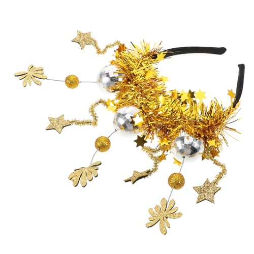 TINEASUR Neujahrs-stirnband Mit Glitzer-stern Und Pailletten Kopfschmuck Für Silvesterparty Festliches Haaraccessoire Für Fotos Und Verkleidungen TINEASUR Neujahrs-stirnband Mit Glitzer-stern Und Pailletten Kopfschmuck Für Silvesterparty Festliches Haaraccessoire Für Fotos Und Verkleidungen von TINEASUR
