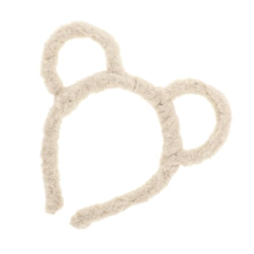 TINEASUR Niedliches Bärenohren Haarband für Cosplay Events Tierische Kopfbedeckung für Teenager Erwachsene Dekoration für Partys und Makeup Multifunktionales Accessoire für Gesichtspflege von TINEASUR