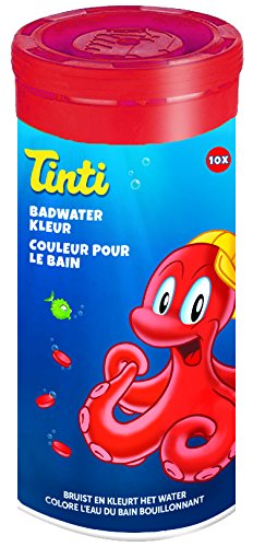 Tinti 20000229 Farben für das Bad-10 roten Tabletten von TINTI