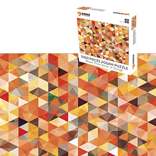 TINYOUTH 1000 Teile Mosaikmuster Puzzles für Erwachsene, 70cmx50cm Unregelmäßige Illusion Puzzle Schwieriges Puzzle Rahmen Puzzle für Erwachsene Kinder 14+ TINYOUTH 1000 Teile Mosaikmuster Puzzles für Erwachsene, 70cmx50cm Unregelmäßige Illusion Puzzle Schwieriges Puzzle Rahmen Puzzle für Erwachsene Kinder 14+ von TINYOUTH