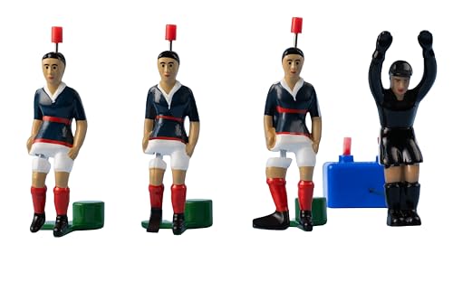 TIPP-KICK WM Classics Weltmeister Frankreich 1998 Spieler-Set Kicker, Top-Kicker, Star-Kicker & TIPP-KICK Torwart I Kick-TIPP Zubehör von TIPP-KICK