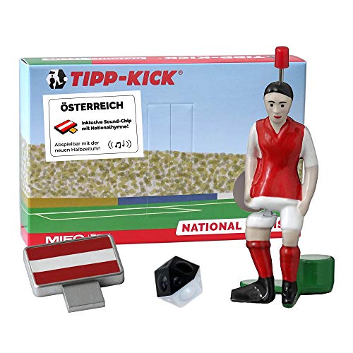 TIPP-KICK Österreich-Box I Original Set Österreich-Star-Kicker & Österreich-Soundchip in der Torwandbox I Figur Spiel I Zubehör TIPP-KICK Österreich-Box I Original Set Österreich-Star-Kicker & Österreich-Soundchip in der Torwandbox I Figur Spiel I Zubehör von TIPP-KICK