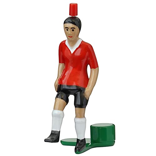 TIPP-KICK Top-Kicker Hannover I Original Spieler für Groß & Klein I Spielspaß mit der Fußball-Figur Spiel I Zubehör I Trikot Rot von TIPP-KICK