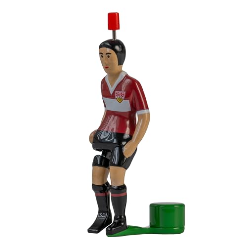 TIPP-KICK Top-Kicker VfB Stuttgart Klassik Edition I Original Spieler für Groß & Klein I Spielspaß mit der Fußball-Figur Spiel I Zubehör I Trikot Rot/Weiß von TIPP-KICK