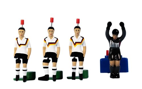 TIPP-KICK WM Classics Weltmeister Deutschland 1990 Spieler-Set Kicker, Top-Kicker, Star-Kicker Torwart I TIPP-KICK Zubehör von TIPP-KICK
