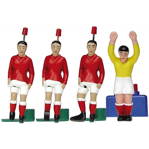 TIPP-KICK WM Classics Weltmeister England 1966 Spieler-Set Kicker, Top-Kicker, Star-Kicker & TIPP-KICK Torwart I Kick-TIPP Zubehör von TIPP-KICK