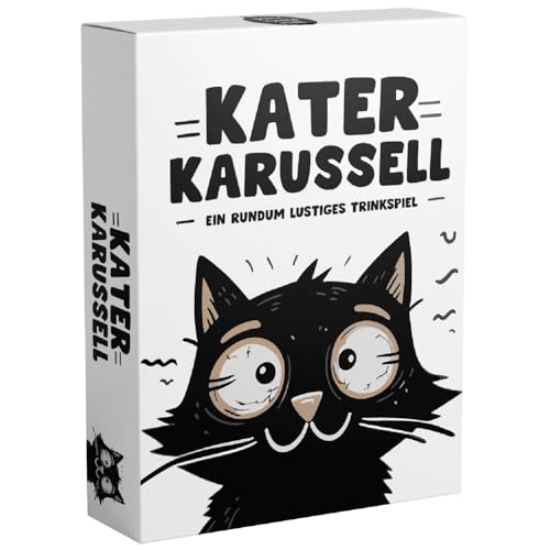 TIPSI Kater Karussell | Trinkspiele für Erwachsene ab 18 | Partyspiel, Saufspiel | 3 in 1 Spiel: Wahrheit oder Pflicht - Ich hab noch nie - Wer würde eher | Ideal für Silvester, Geburtstag & Partys TIPSI Kater Karussell | Trinkspiele für Erwachsene ab 18 | Partyspiel, Saufspiel | 3 in 1 Spiel: Wahrheit oder Pflicht - Ich hab noch nie - Wer würde eher | Ideal für Silvester, Geburtstag & Partys von TIPSI