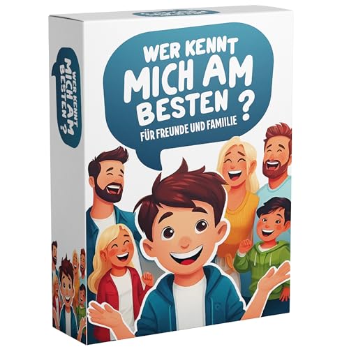 Wer kennt mich am besten? - Das lustige Spiel für die ganze Familie und Freunde | Mit spannenden Challenges & Fragen | Familienspiel, Kartenspiel, Gesellschaftsspiel | Für Eltern, Kinder und Bekannte Wer kennt mich am besten? - Das lustige Spiel für die ganze Familie und Freunde | Mit spannenden Challenges & Fragen | Familienspiel, Kartenspiel, Gesellschaftsspiel | Für Eltern, Kinder und Bekannte von TIPSI