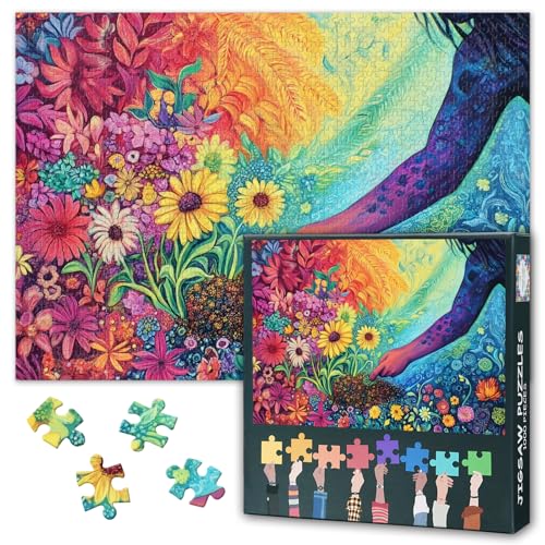 1000 Teile Puzzle für Erwachsene Ein schönes und symbolisches Puzzle, stellt einen allmählichen Prozess der emotionalen Heilung und des Wachstums dar, Puzzles 1000 Teile Impossible Puzzle, 19,5 x 27,5 1000 Teile Puzzle für Erwachsene Ein schönes und symbolisches Puzzle, stellt einen allmählichen Prozess der emotionalen Heilung und des Wachstums dar, Puzzles 1000 Teile Impossible Puzzle, 19,5 x 27,5 von TISHIRON