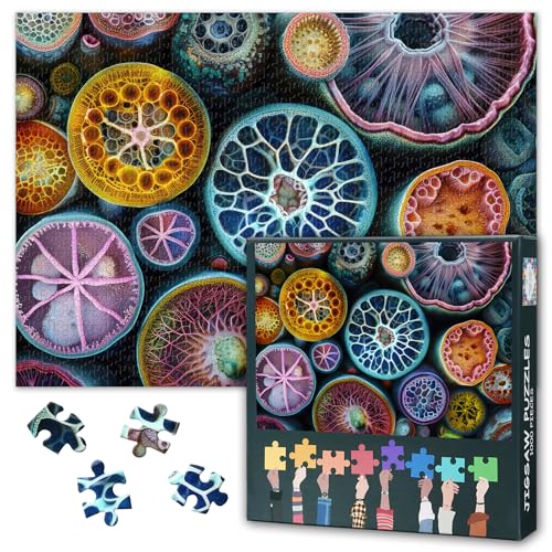 1000 Teile Zellbiologie Puzzle - Mikroskopische Embryonen Kunst & Premium Puzzle Board, Wissenschaftliches Spezialpuzzle, 70x50 cm 1000 Teile Zellbiologie Puzzle - Mikroskopische Embryonen Kunst & Premium Puzzle Board, Wissenschaftliches Spezialpuzzle, 70x50 cm von TISHIRON