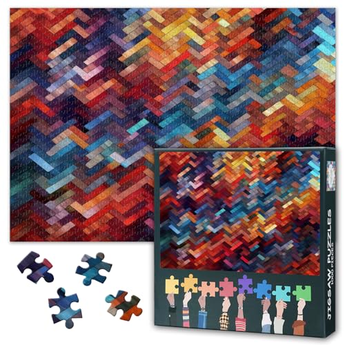 Abstrakt Puzzles 1000 Teile, Puzzle Erwachsene, Wasserfarben Bilder 1000 Teile Puzzles für Erwachsene, 70 x 50cm Puzzle Impossible Geschicklichkeitsspiel für die Ganze Familie Abstrakt Puzzles 1000 Teile, Puzzle Erwachsene, Wasserfarben Bilder 1000 Teile Puzzles für Erwachsene, 70 x 50cm Puzzle Impossible Geschicklichkeitsspiel für die Ganze Familie von TISHIRON