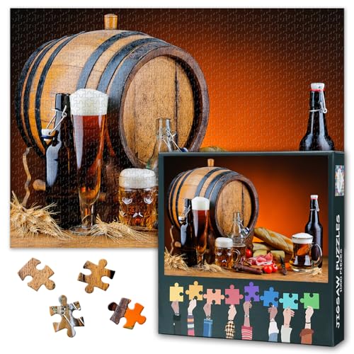 Bier Puzzles 1000 Stücke Für Erwachsene Bier Und Lebensmittel Puzzle1000 Stücke Für Erwachsene Kunstwerk Home Decor Herausfordernde Weinkeller Puzzles Perfekt Für Familie Spiel 50cmx70cm Bier Puzzles 1000 Stücke Für Erwachsene Bier Und Lebensmittel Puzzle1000 Stücke Für Erwachsene Kunstwerk Home Decor Herausfordernde Weinkeller Puzzles Perfekt Für Familie Spiel 50cmx70cm von TISHIRON