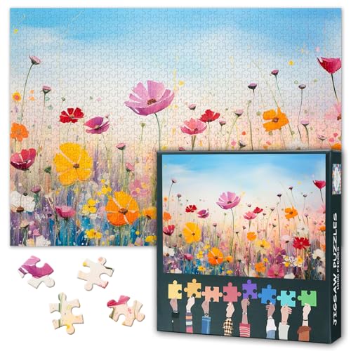 Botanik-Puzzles 1000 Teile für Erwachsene, Blumenpuzzles für Erwachsene, Blütendesign, anspruchsvolles Puzzle 1000 Teile, Entspannungsspiel für Männer und Frauen 70 x 50 cm Botanik-Puzzles 1000 Teile für Erwachsene, Blumenpuzzles für Erwachsene, Blütendesign, anspruchsvolles Puzzle 1000 Teile, Entspannungsspiel für Männer und Frauen 70 x 50 cm von TISHIRON