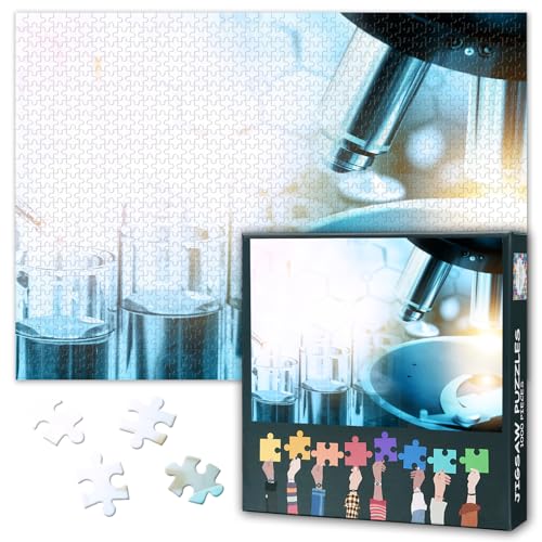 Erwachsene Puzzles 1000 Blöcke, Forschung und Entwicklung Puzzles, Medizinische Versuchsgeräte Erwachsene Puzzle, Puzzle-Spiele oder Spielzeug für ältere Freunde 50x70 cm Erwachsene Puzzles 1000 Blöcke, Forschung und Entwicklung Puzzles, Medizinische Versuchsgeräte Erwachsene Puzzle, Puzzle-Spiele oder Spielzeug für ältere Freunde 50x70 cm von TISHIRON