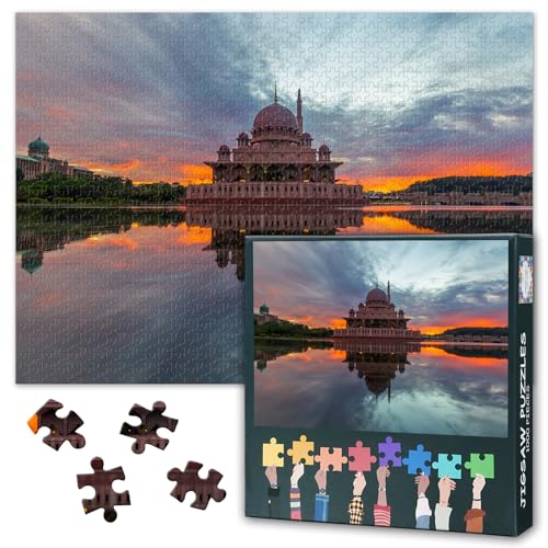 Erwachsene Puzzles 1000 Blöcke, Potala Palace Puzzles, Erwachsene Puzzles, Erwachsene Puzzle-Spiele oder Spielzeug für ältere Freunde 50x70cm von TISHIRON