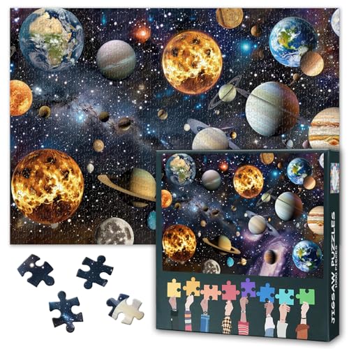 Galaxy Puzzles für Erwachsene 1000 Teile, Kosmische Astronomie Puzzles, Realistisches 1000 Teile Puzzle für Erwachsene mit Himmelskörpern, Herausforderndes Puzzle 1000 Teile Weltraumthema für Galaxy Puzzles für Erwachsene 1000 Teile, Kosmische Astronomie Puzzles, Realistisches 1000 Teile Puzzle für Erwachsene mit Himmelskörpern, Herausforderndes Puzzle 1000 Teile Weltraumthema für von TISHIRON