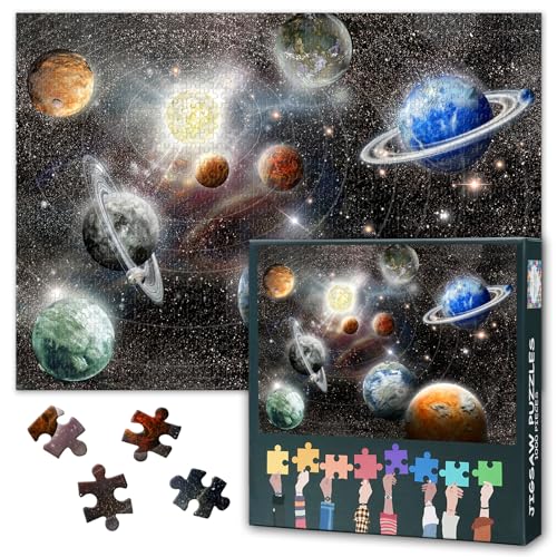 Planeten Im Weltraum 1000 Stück Puzzles Für Erwachsene Alien Planet Puzzle Als Geschenk Für Erwachsene Herausforderung Sterne Galaxien Puzzles Perfekt Für Familie Spiel 70cmx50cm Planeten Im Weltraum 1000 Stück Puzzles Für Erwachsene Alien Planet Puzzle Als Geschenk Für Erwachsene Herausforderung Sterne Galaxien Puzzles Perfekt Für Familie Spiel 70cmx50cm von TISHIRON