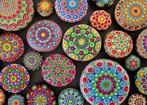 Puzzle 1000 Teile - Mandala Puzzles für Erwachsene und Kinder ab 9 Farbmandala Puzzle 1000 teiles Fertige Größe 50x70cm Puzzle 1000 Teile - Mandala Puzzles für Erwachsene und Kinder ab 9 Farbmandala Puzzle 1000 teiles Fertige Größe 50x70cm von TISHIRON