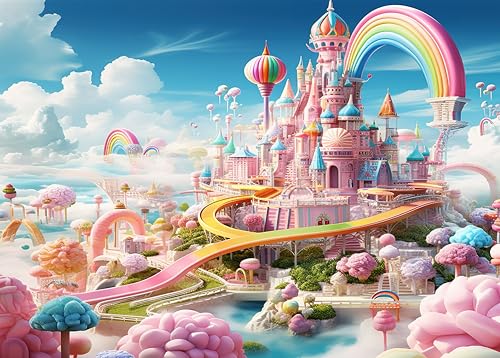 Puzzle 1000 Vergnügungspark Puzzles für Erwachsene Rosa Vergnügungspark Geburtstag-Puzzle für Erwachsene 1000 Teile Gelegenheitsspiele, Fertige Größe 50 x 70 cm Puzzle 1000 Vergnügungspark Puzzles für Erwachsene Rosa Vergnügungspark Geburtstag-Puzzle für Erwachsene 1000 Teile Gelegenheitsspiele, Fertige Größe 50 x 70 cm von TISHIRON