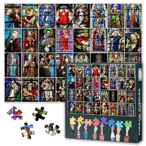 Puzzles 1000 Teile, Christlicher Jesus Puzzle Erwachsene, Jesus Christ 1000 Teile Puzzles für Erwachsene, 70 x 50cm Puzzle Impossible Geschicklichkeitsspiel für die Ganze Familie Puzzles 1000 Teile, Christlicher Jesus Puzzle Erwachsene, Jesus Christ 1000 Teile Puzzles für Erwachsene, 70 x 50cm Puzzle Impossible Geschicklichkeitsspiel für die Ganze Familie von TISHIRON