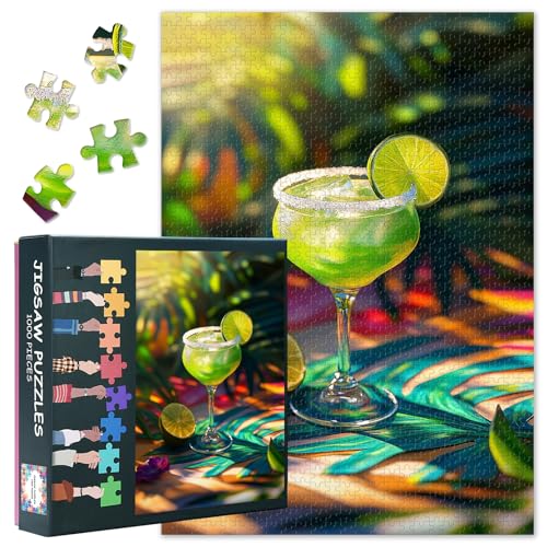 Puzzles für Erwachsene 1000 Stück Cocktail 1000 Stück Puzzles Familie Herausforderung Spiel Geeignet für Spiel Nächte Jugendliche Familie Spielzeug Heim Wanddekoration Größe: 50x70cm Puzzles für Erwachsene 1000 Stück Cocktail 1000 Stück Puzzles Familie Herausforderung Spiel Geeignet für Spiel Nächte Jugendliche Familie Spielzeug Heim Wanddekoration Größe: 50x70cm von TISHIRON