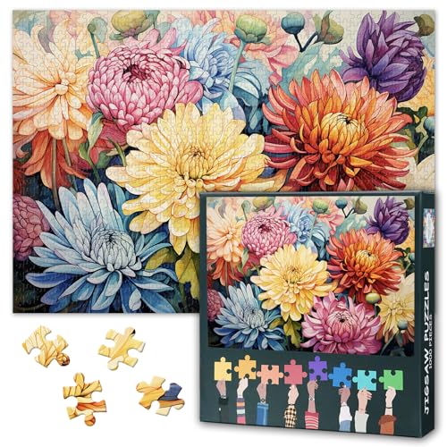 Puzzles für Erwachsene mit 1000 Teilen – Lebensmittel-Puzzles | Köstlichkeiten aus der Küche Hochwertiges 1000-Teile-Puzzle für Erwachsene Dessert Wohnkultur 20 x 27 inch von TISHIRON