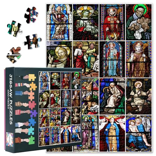 Religiöse Überzeugungen Puzzles 1000 Teile, Puzzle Erwachsene, Biblischer Glaube Katholisches Kreuz 1000 Teile Puzzles für Erwachsene, 70 x 50cm Puzzle Impossible Geschicklichkeitsspiel für Familie Religiöse Überzeugungen Puzzles 1000 Teile, Puzzle Erwachsene, Biblischer Glaube Katholisches Kreuz 1000 Teile Puzzles für Erwachsene, 70 x 50cm Puzzle Impossible Geschicklichkeitsspiel für Familie von TISHIRON