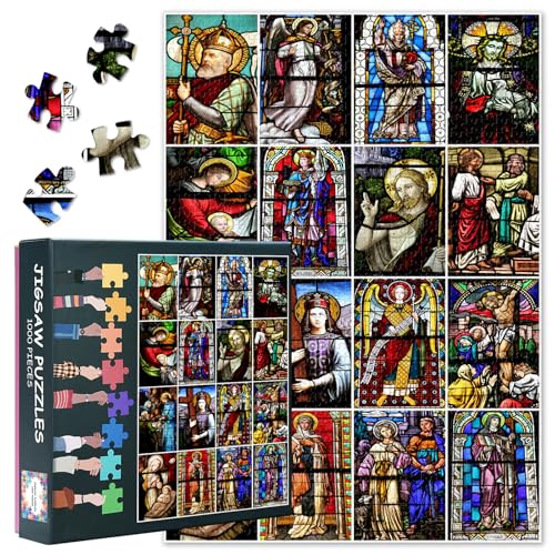 Religiöse Überzeugungen Puzzles 1000 Teile, Puzzle Erwachsene, Christlich 1000 Teile Puzzles für Erwachsene, 70 x 50cm Puzzle Impossible Geschicklichkeitsspiel für die Ganze Familie Religiöse Überzeugungen Puzzles 1000 Teile, Puzzle Erwachsene, Christlich 1000 Teile Puzzles für Erwachsene, 70 x 50cm Puzzle Impossible Geschicklichkeitsspiel für die Ganze Familie von TISHIRON