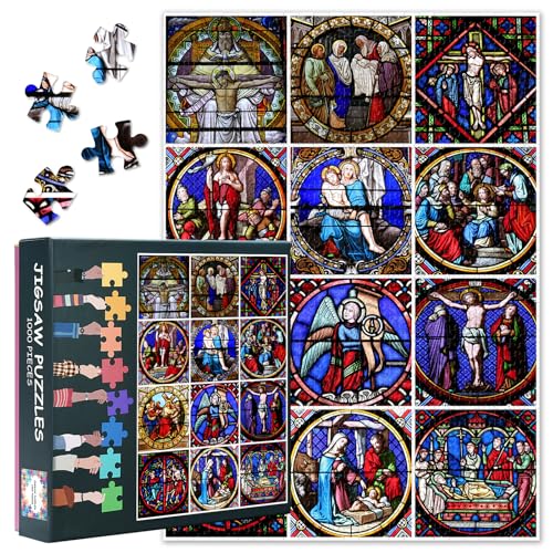 Religiöse Überzeugungen Puzzles 1000 Teile, Puzzle Erwachsene, Religion 1000 Teile Puzzles für Erwachsene, 70 x 50cm Puzzle Impossible Geschicklichkeitsspiel für Familie Religiöse Überzeugungen Puzzles 1000 Teile, Puzzle Erwachsene, Religion 1000 Teile Puzzles für Erwachsene, 70 x 50cm Puzzle Impossible Geschicklichkeitsspiel für Familie von TISHIRON