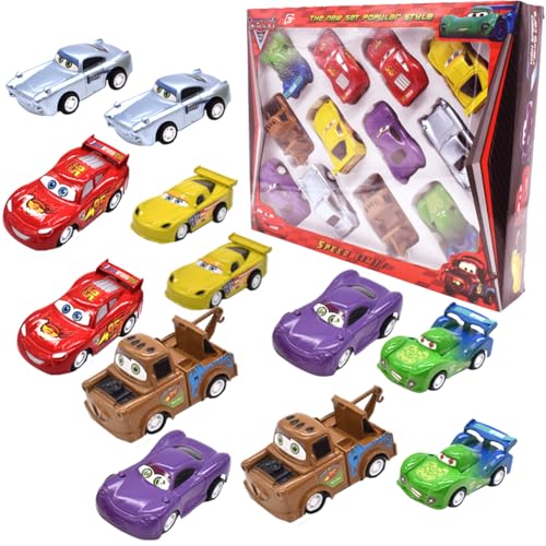 TIUASHR Auto Spielzeug Set, 12Stück Car Spielzeugauto Set, Mini Die Cast Spielzeugautos, Pull Back Autos, Kleine Fahrzeuge, Mini Cars, Spielzeug Auto, Geschenk für Kinder ab 3 Jahren TIUASHR Auto Spielzeug Set, 12Stück Car Spielzeugauto Set, Mini Die Cast Spielzeugautos, Pull Back Autos, Kleine Fahrzeuge, Mini Cars, Spielzeug Auto, Geschenk für Kinder ab 3 Jahren von TIUASHR
