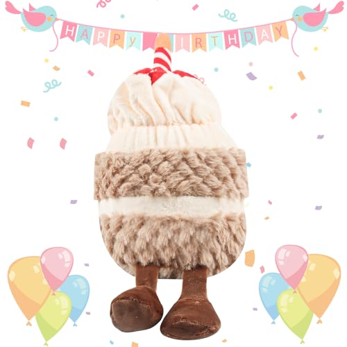 Geburtstagskuchen Plüsch Spielzeug, Geburtstagskuchen-Plüschtiere, Cartoon Kuscheltier Ornamente, Spaß Simulation Geburtstagskuchen Puppe, Niedliche Beruhigende Puppe, Kinder Geburtstag Geschenk Geburtstagskuchen Plüsch Spielzeug, Geburtstagskuchen-Plüschtiere, Cartoon Kuscheltier Ornamente, Spaß Simulation Geburtstagskuchen Puppe, Niedliche Beruhigende Puppe, Kinder Geburtstag Geschenk von TIVUNORON