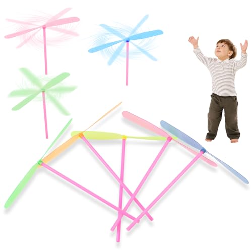 TIVUNORON 50 Pcs Set Libellen Propeller, Plastik Libelle Spielzeug, Propellerspiel Mitgebsel, Kinder Party Geschenk, Kleine Give Aways, Tombola Preise, Pinata Füllung, Bunt Farbmix, Outdoor-Spielzeug TIVUNORON 50 Pcs Set Libellen Propeller, Plastik Libelle Spielzeug, Propellerspiel Mitgebsel, Kinder Party Geschenk, Kleine Give Aways, Tombola Preise, Pinata Füllung, Bunt Farbmix, Outdoor-Spielzeug von TIVUNORON