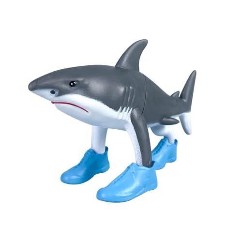 TJLMCORP 11,4 cm lange italienische Gehirnrot-Figur, Tralalero, Tralalalala-Figuren, Spielzeug, Meme-Hai, Sammeltierfigur, Puppe, Geschenke von TJLMCORP