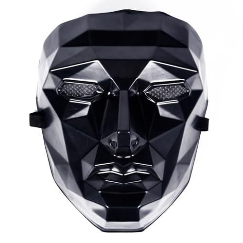 TK Gruppe Timo Klingler 5x Bösewicht The Game squid Maske Bösewicht - für Halloween, Fasching & Karneval als Kostüm für Herren & Damen von TK Gruppe Timo Klingler