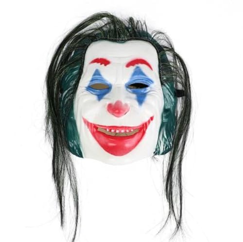 TK Gruppe Timo Klingler Joker Maske als Kostüm Accessoire für Damen & Herren, Kinder & Erwachsene an Anonymous Halloween & Fasching & Karneval (Joker Maske) von TK Gruppe Timo Klingler