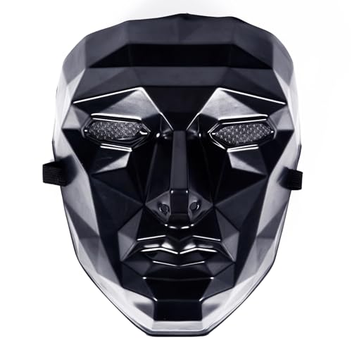 TK Gruppe Timo Klingler Maske - Bösewicht für Halloween, Fasching & Karneval als Kostüm für Herren & Damen & Kinder - Kostüm - (Maske-Bösewicht) von TK Gruppe Timo Klingler