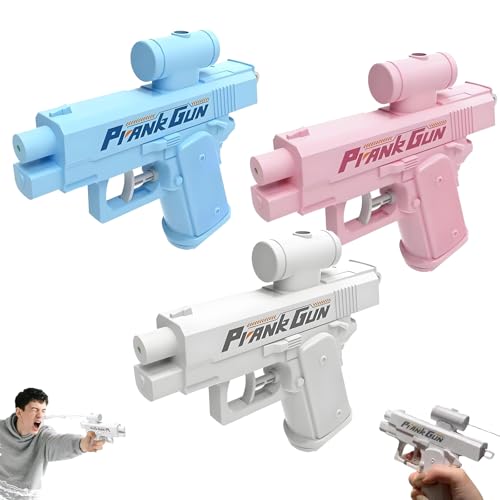 Prank Water Gun, Prank Two-Way Water Gun, Prank Squirt Gun, for Adults Party Games Outdoor Indoor, Easy to Carry (3pcs) von TKNIBEEN